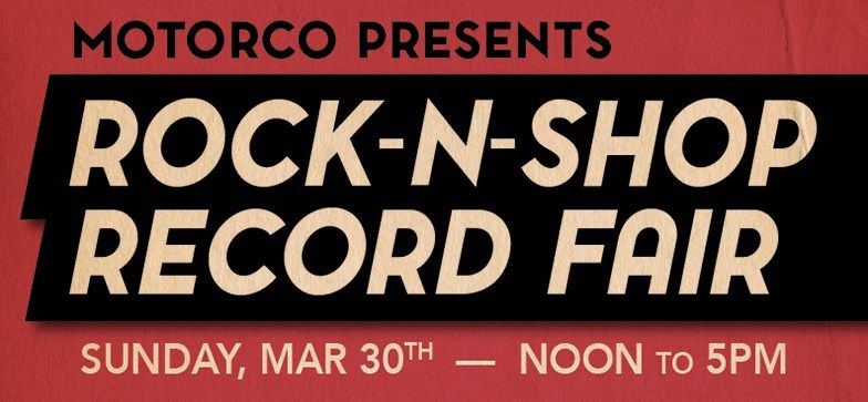 MOTORCO ROCK-N-SHOP RECORD FAIR