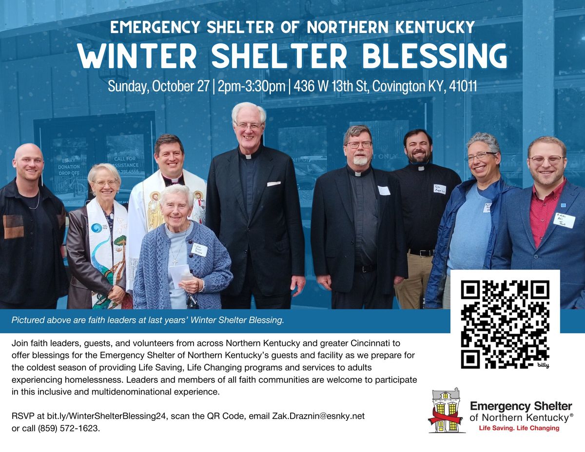 Winter Shelter Blessing