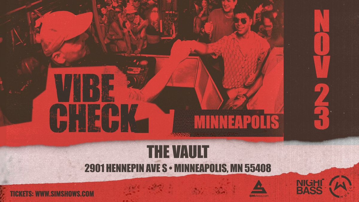 AC Slater *Vibe Check* at The Vault