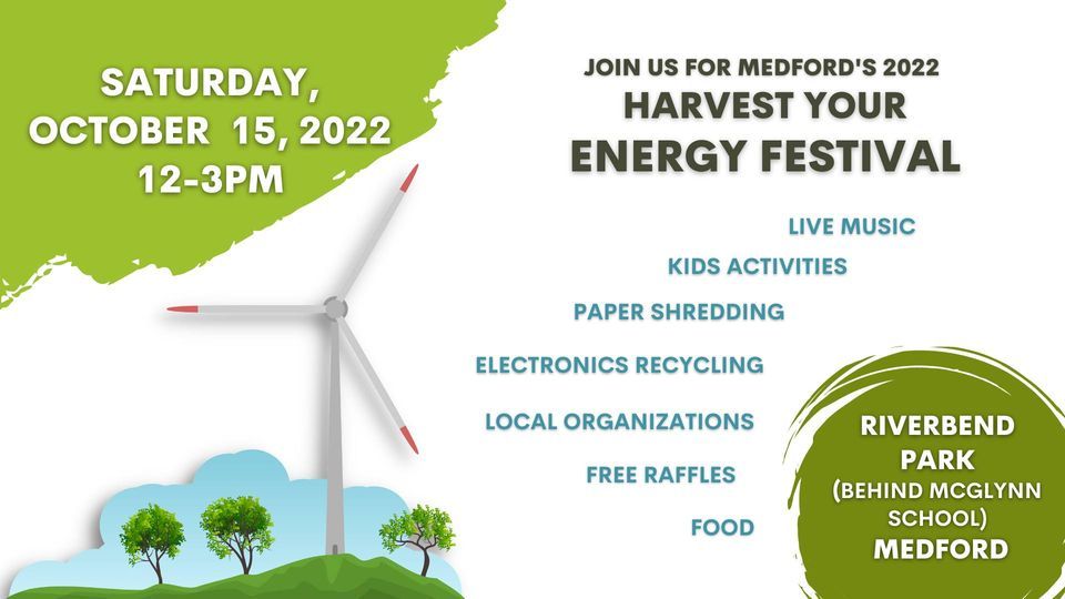 Harvest Your Energy Festival 2022, Mystic Riverbend Park, Medford, MA