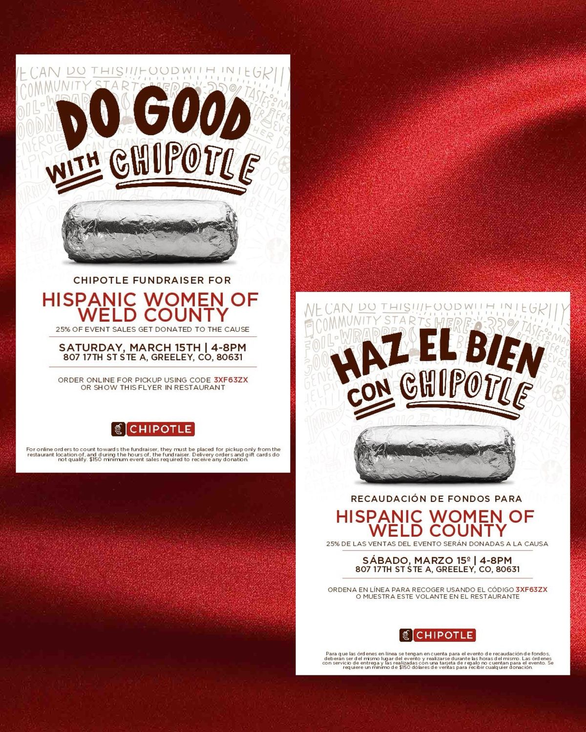 Chipotle Fundraiser 