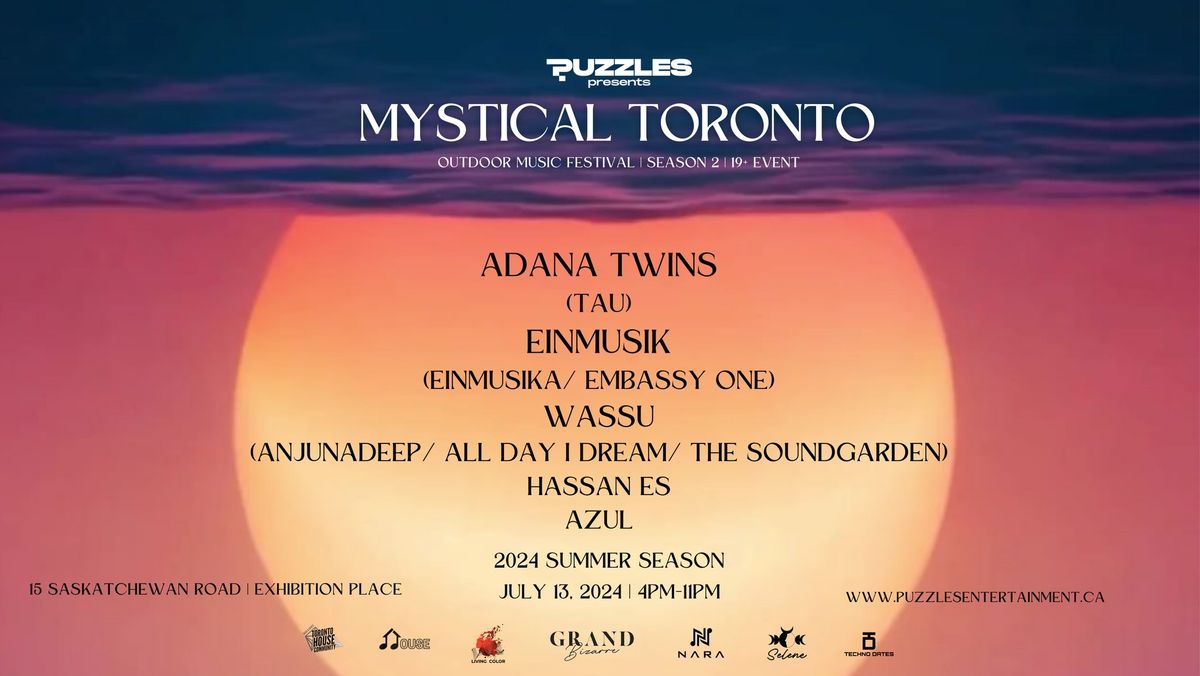 Mystical Toronto (July 13): Day 2