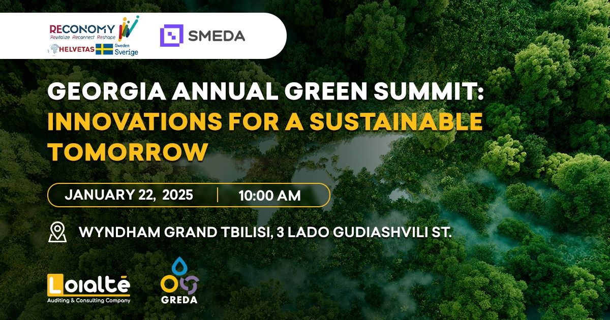 Georgia Annual Green Summit: Innovations for a Sustainable Tomorrow