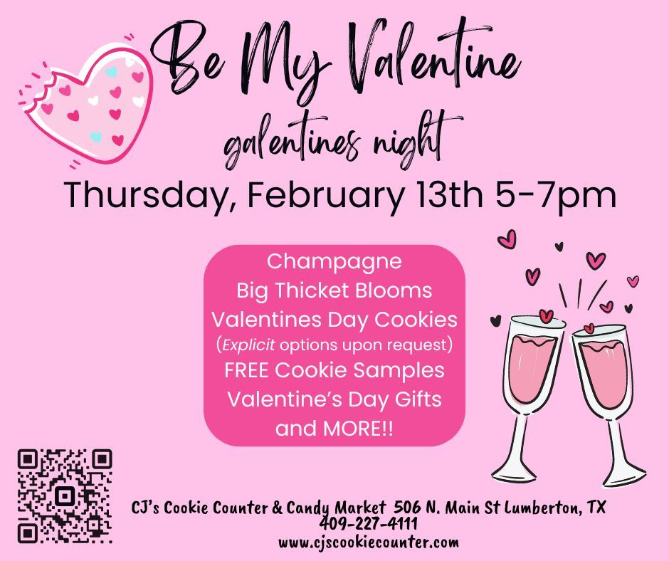 Be My Valentine - Galentines Night