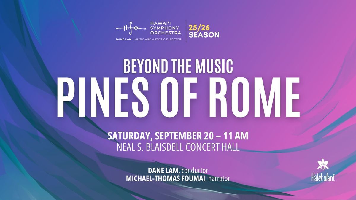 Hawaii Symphony Orchestra - Brahms and Elgar at Neal S Blaisdell Concert Hall