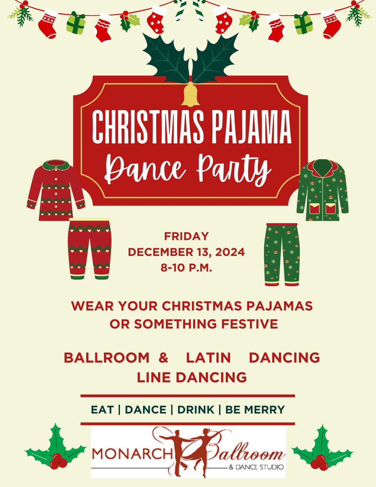 Christmas Pajama Ballroom Dance Party