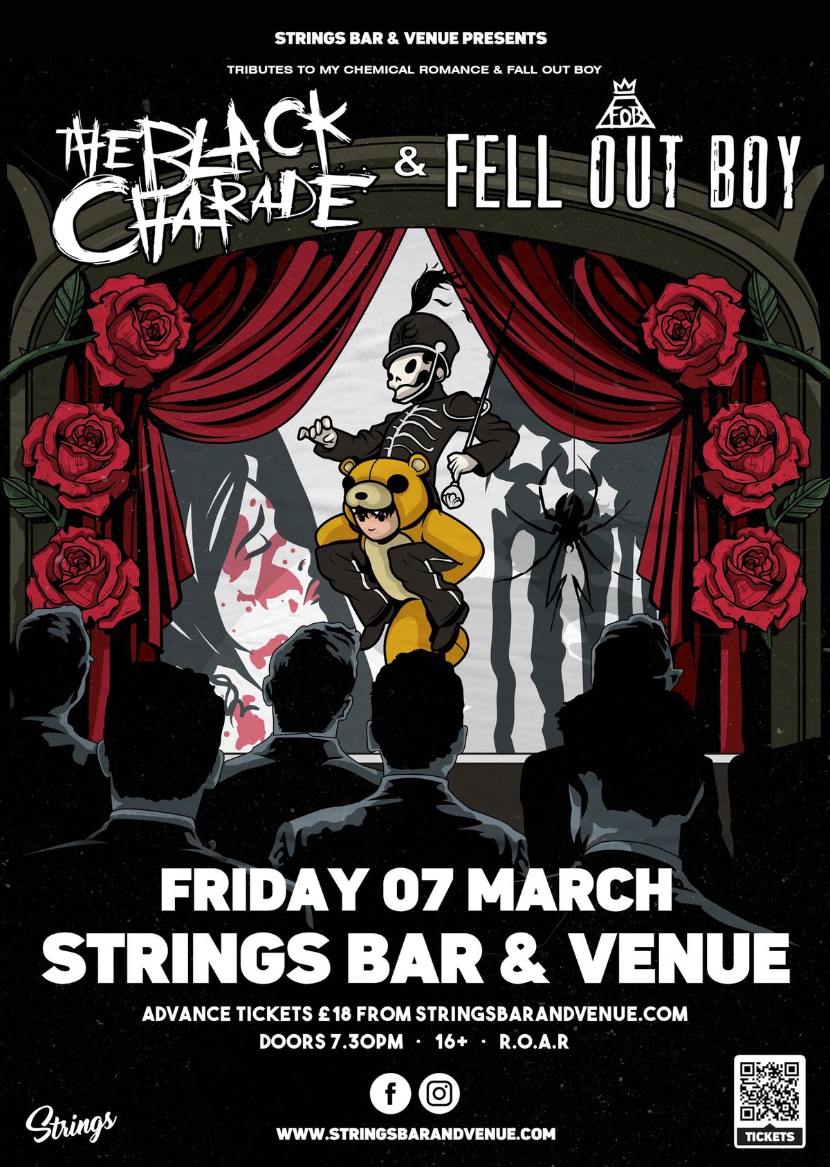 The Black Charade + Fell Out Boy Live at Strings Bar & Venue