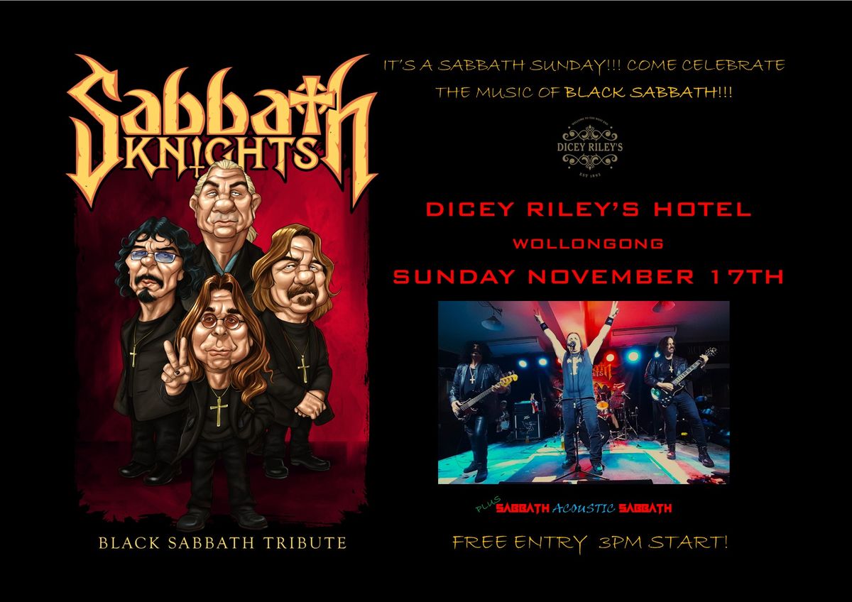 SABBATH SUNDAY! - CELEBRATING THE MUSIC OF BLACK SABBATH