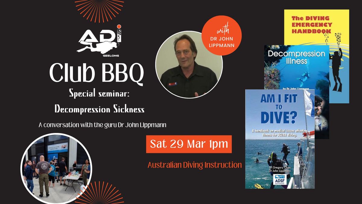 Club BBQ: Let's talk DCS with Dr John Lippmann