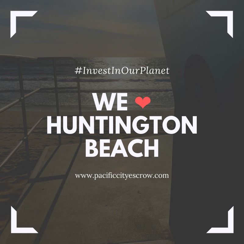 We love Huntington Beach Earth Day Beach Clean Up