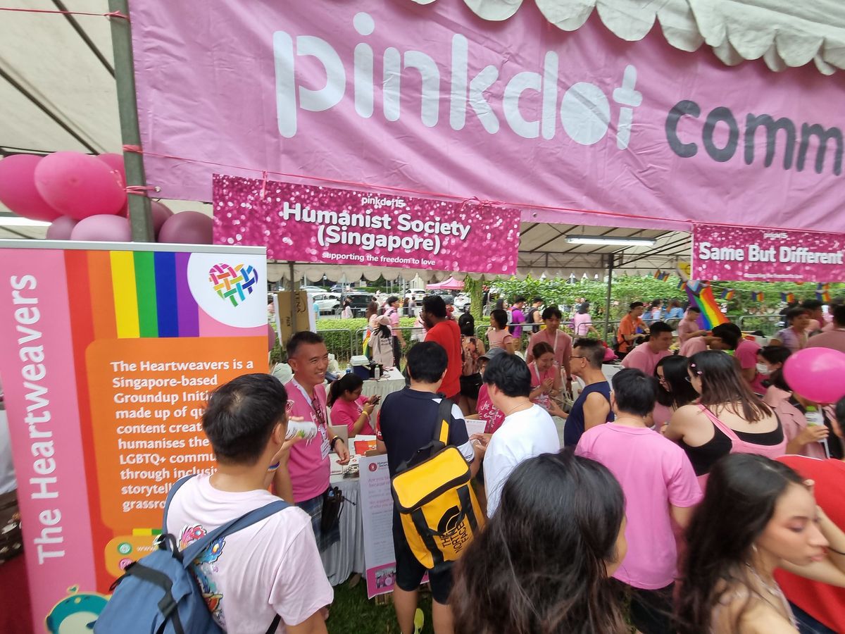 Humanists at Pink Dot 2024