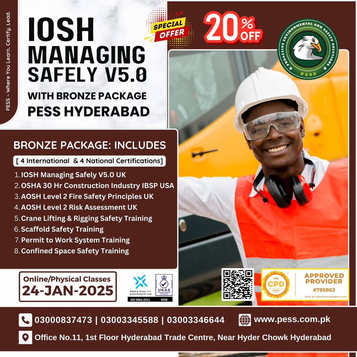 IOSH MS & OSHA With Bronze Package at PESS Hyderabad