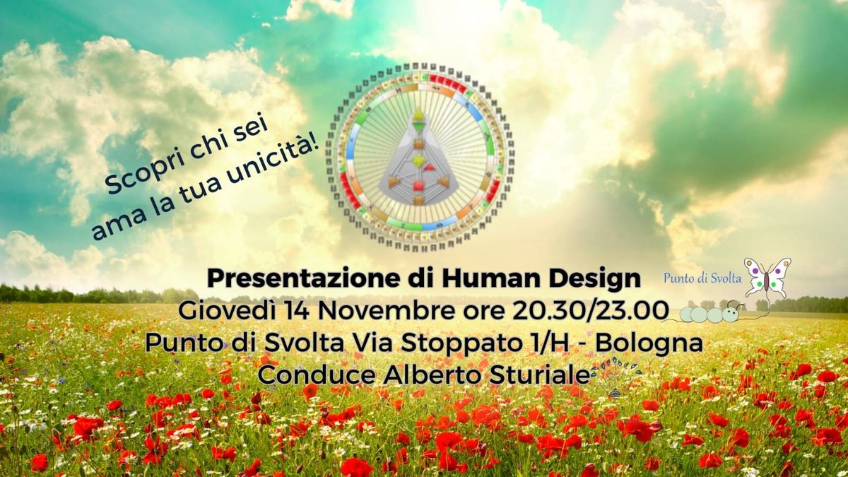 PRESENTAZIONE HUMAN DESIGN