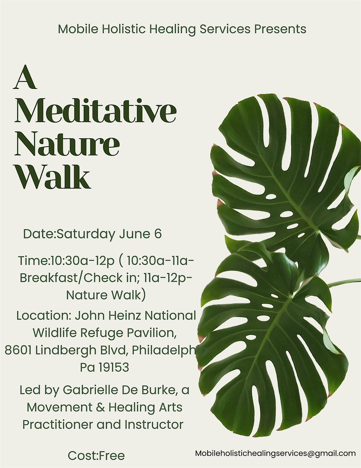 A Meditative Nature Walk