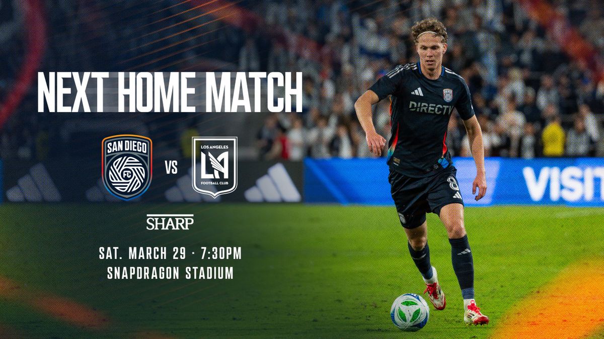 Parking San Diego FC at Los Angeles Football Club