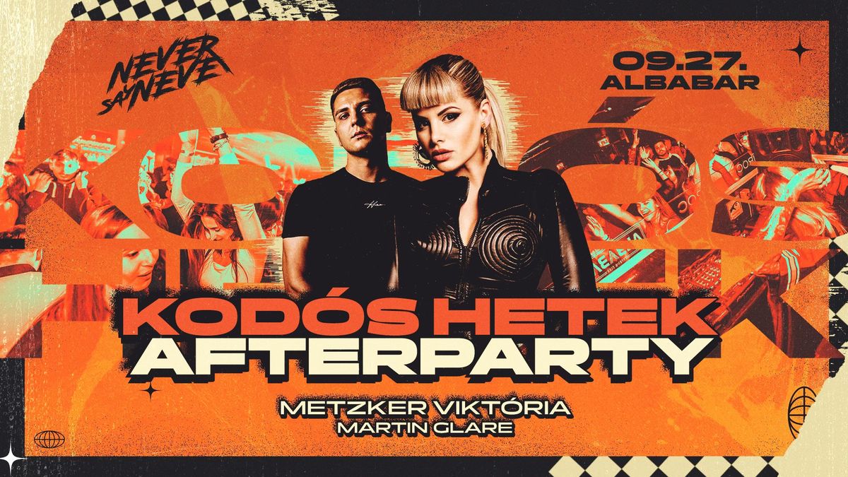 #KOD\u00d3S hetek Afterparty | 09.27. | ALBABAR