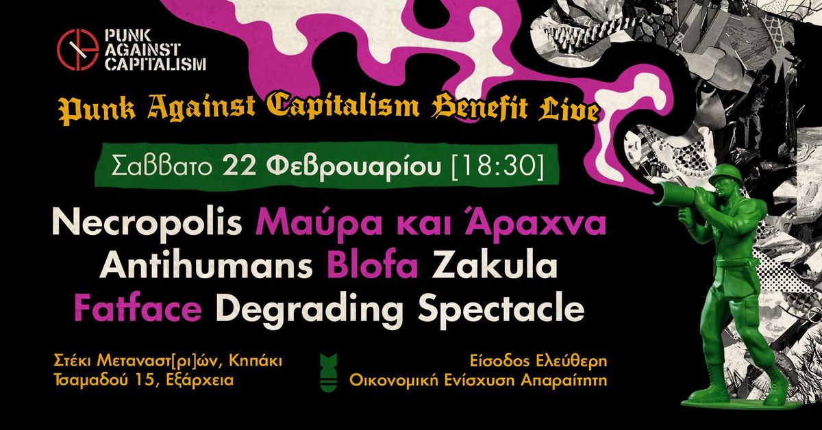 Punk Against Capitalism Benefit Live