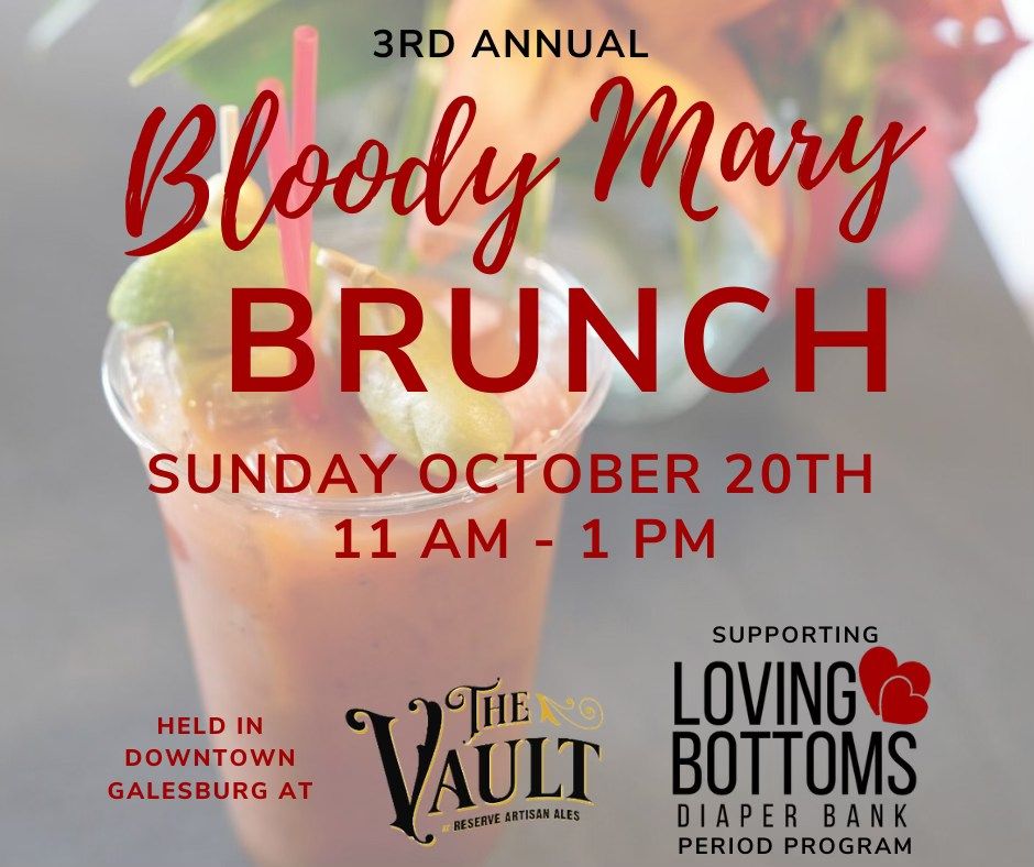 Bloody Mary Brunch - Help end period poverty ?