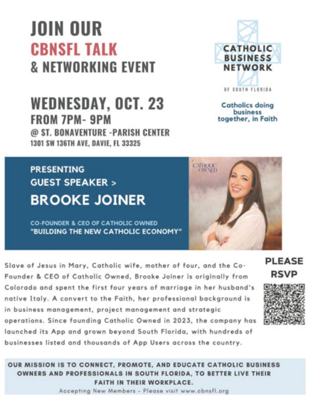 CBN Talk & Networking Night