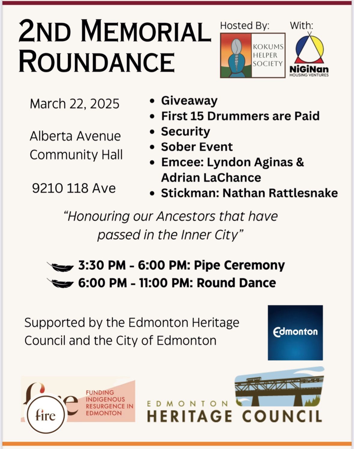 2nd Memorial Round Dance