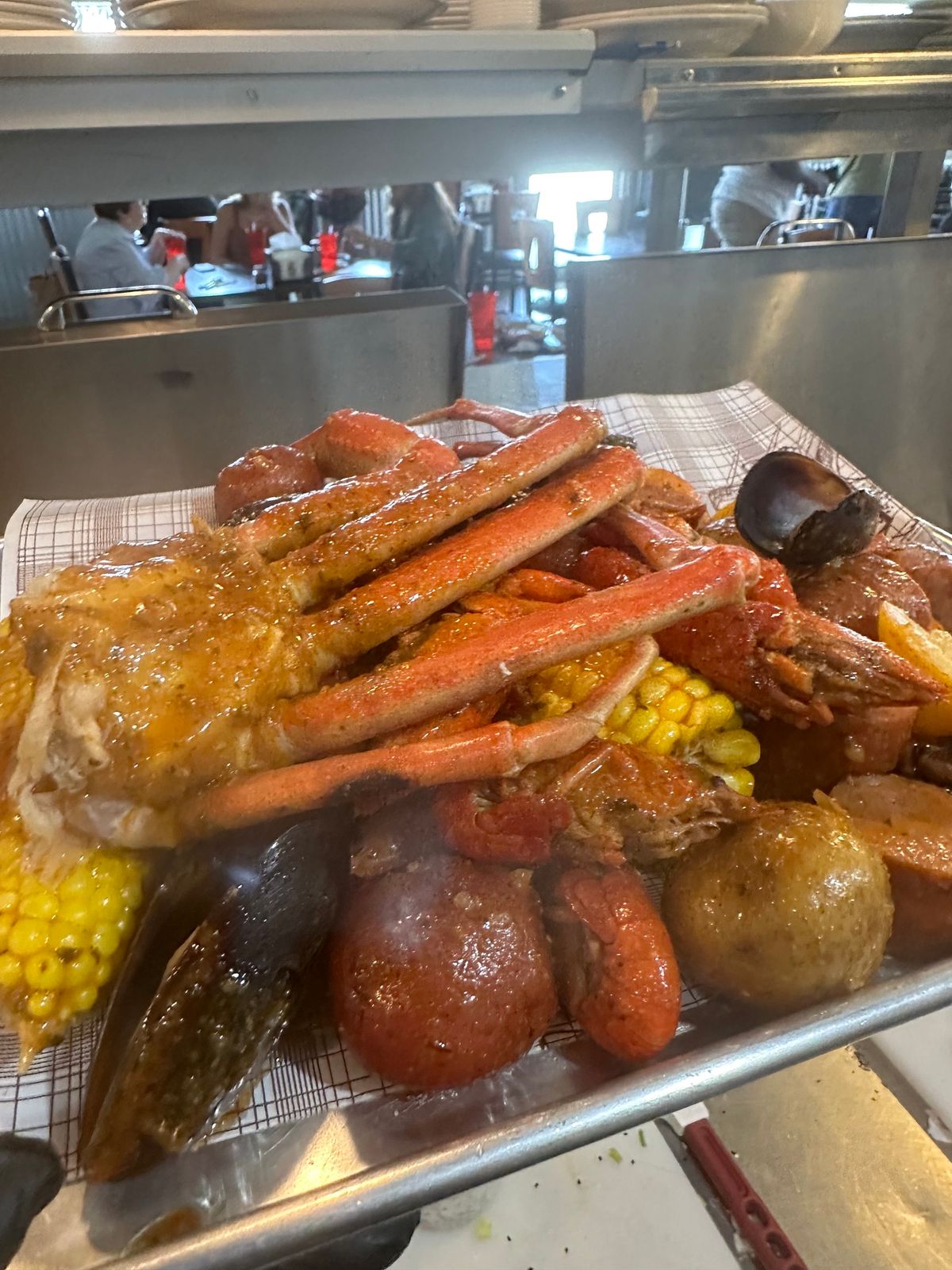 Seafood Boil \ud83e\udd90\ud83e\udd80\ud83c\udf3d\ud83e\udd54\ud83e\uddc8