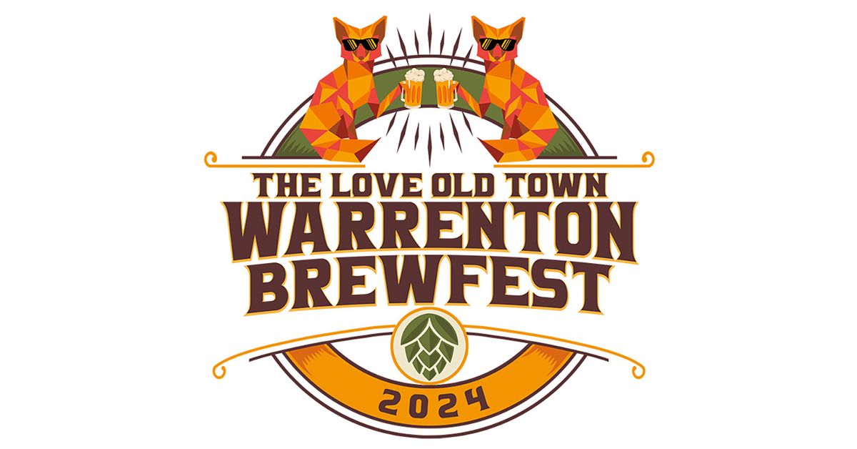 SAVE THE DATE for the Inaugural Love Old Town Warrenton Brewfest 2024!