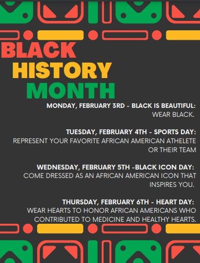 Black History Month Dress-Up Days: Sports Day