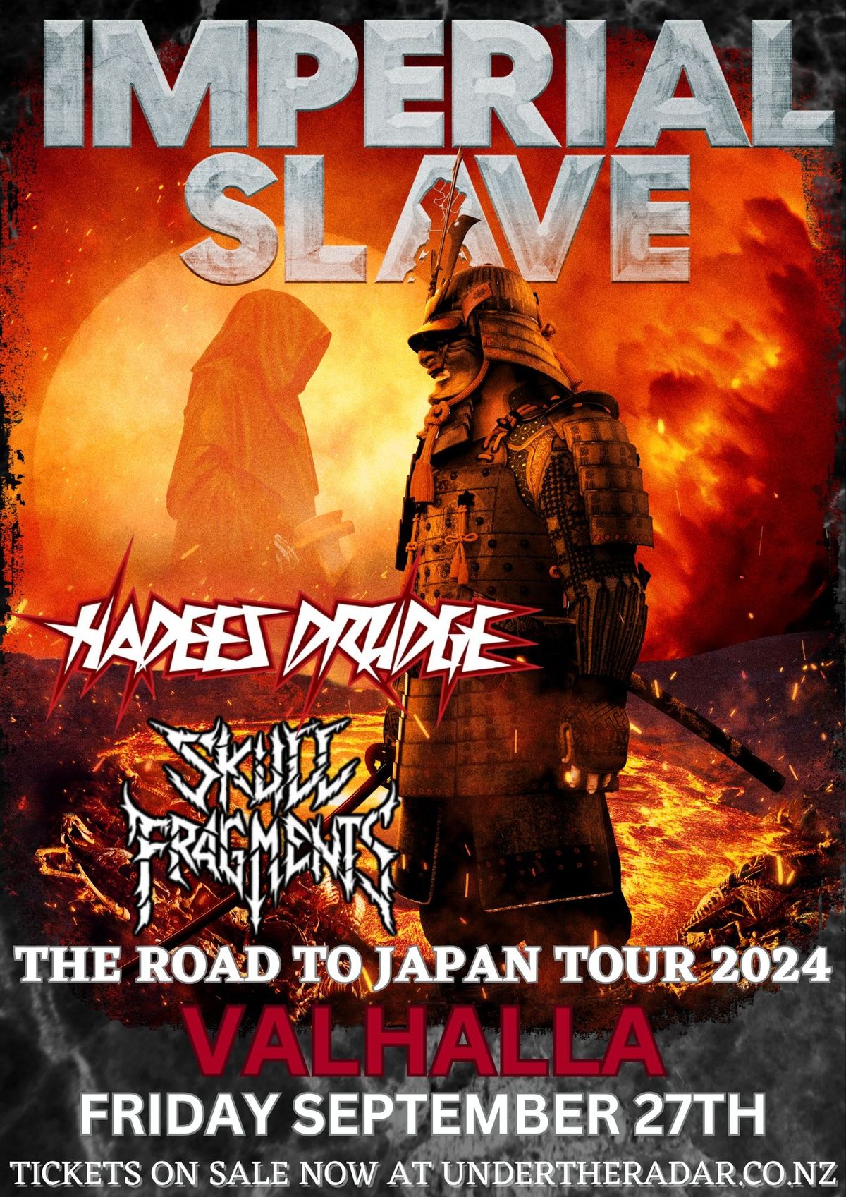 IMPERIAL SLAVE - NZ \/ Japan Tour 2024 - Wellington - Valhalla