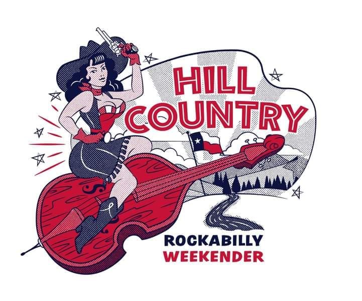 Booker-E w\/ \u2728 LIVING HAIRITAGE \u2728 2nd Annual Hill Country Rockabilly Weekender 