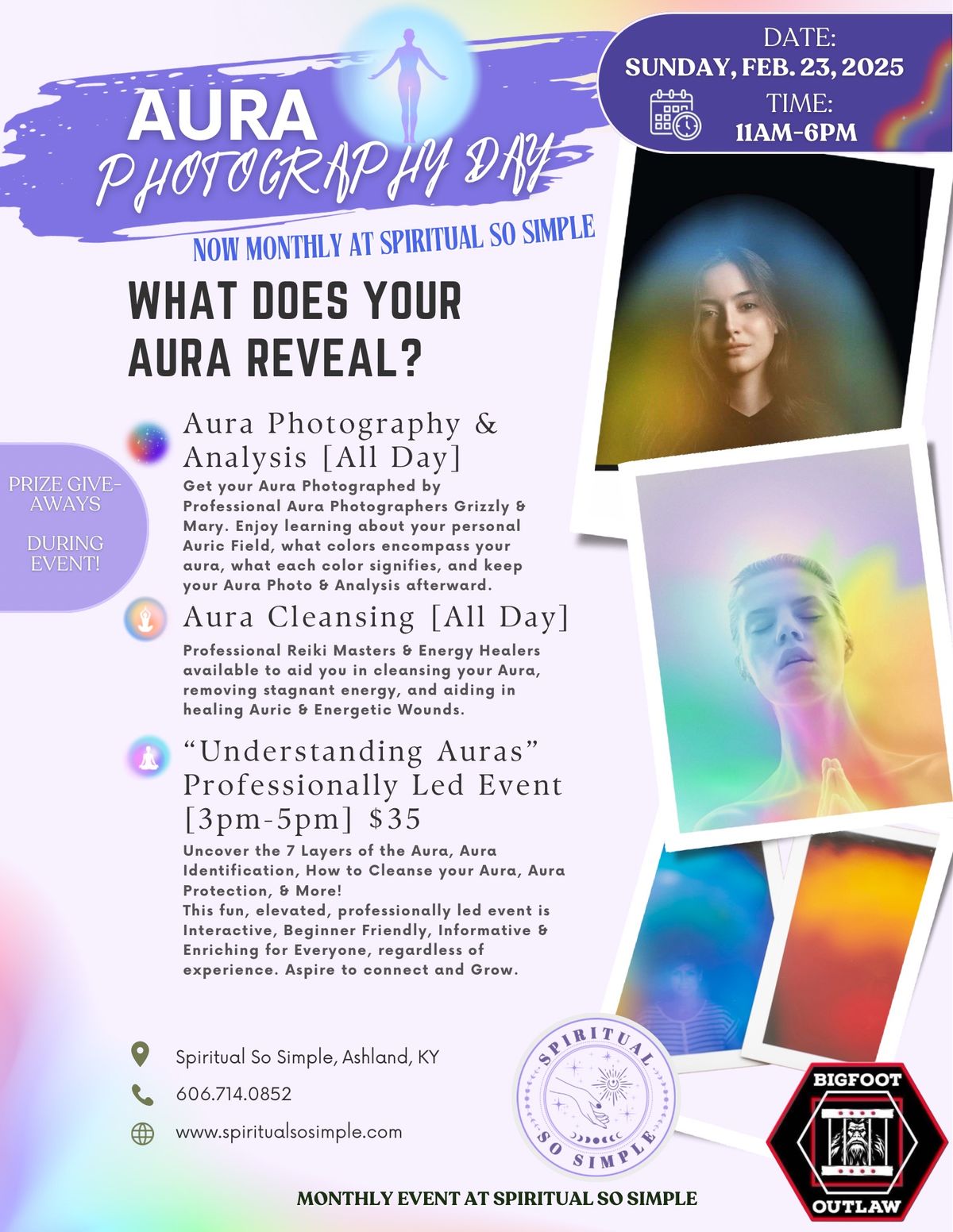 \u2728Aura Photography Day \ud83c\udf0c\u2728 (Monthly Event)