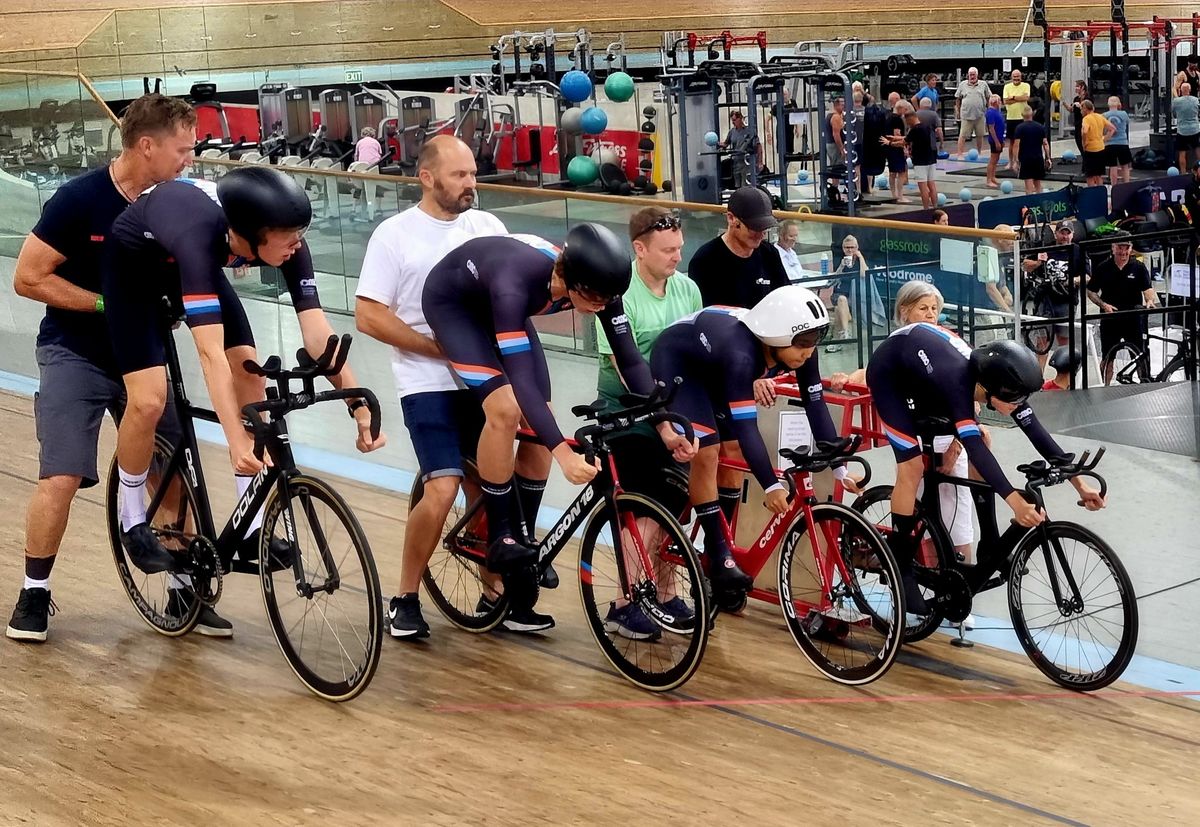 Auckland Track Team Training - Cambridge Velodrome