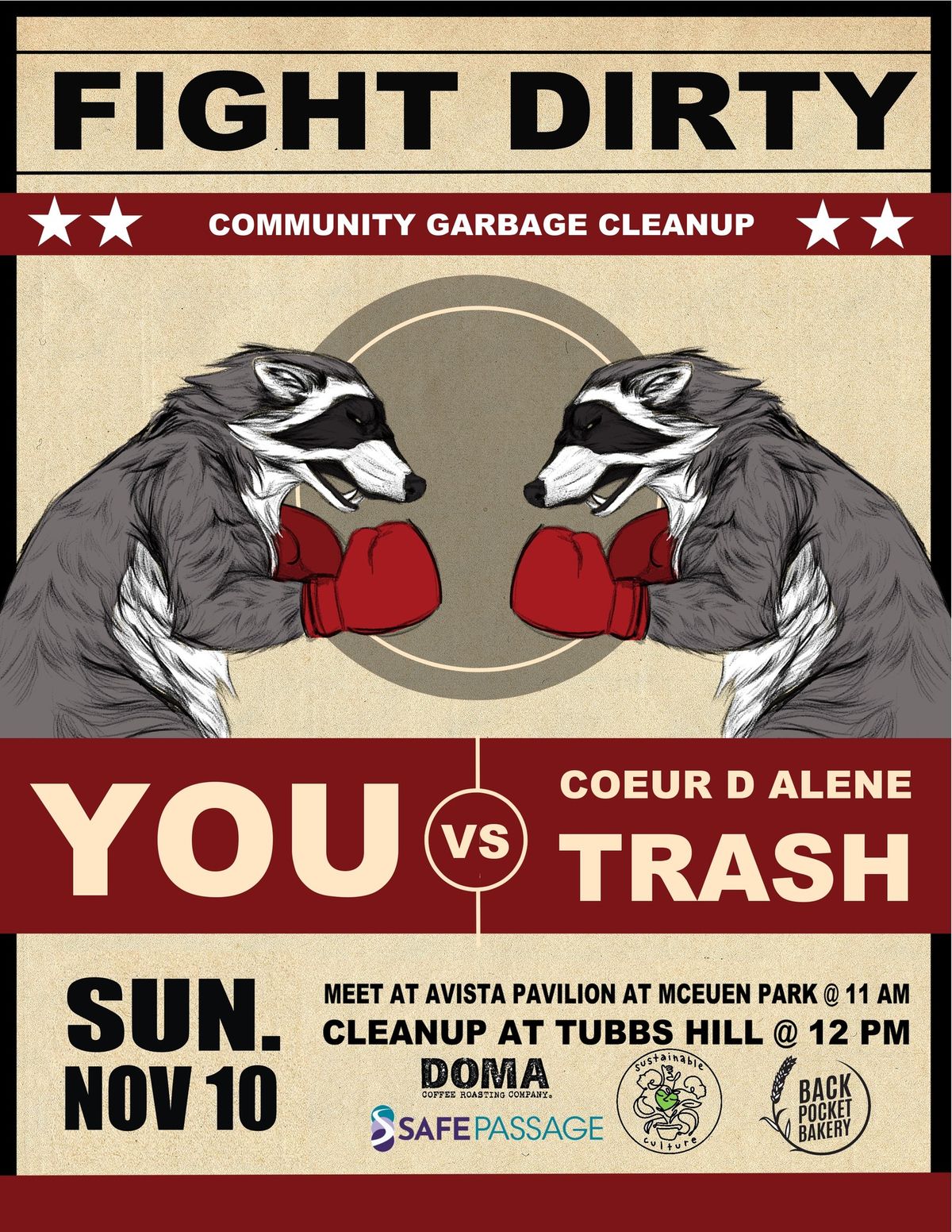 Community Trash Cleanup @ Tubbs Hill