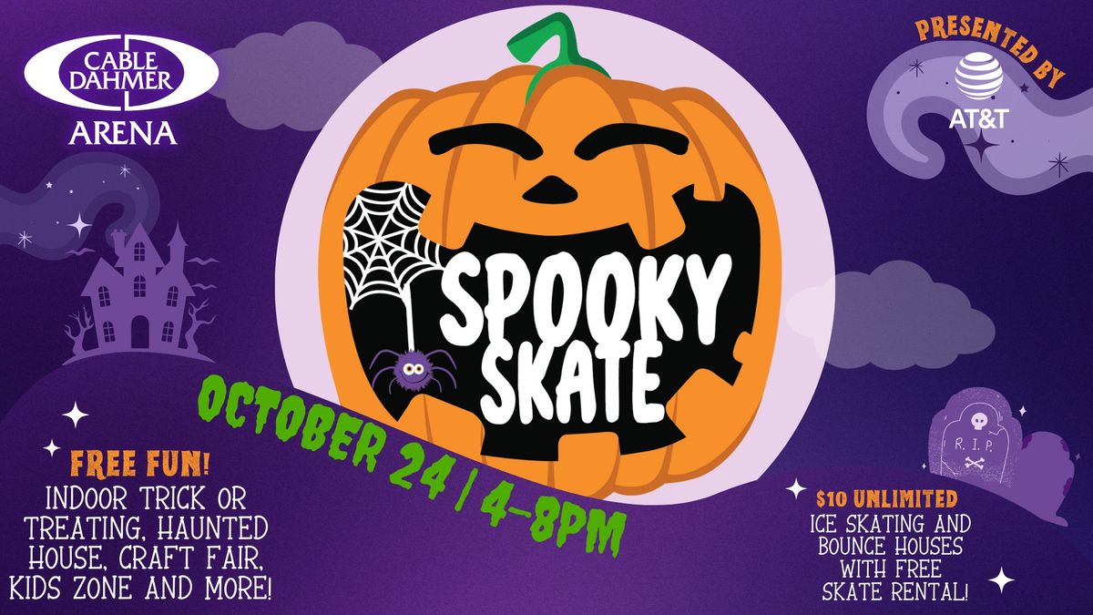 Spooky Skate at Cable Dahmer Arena