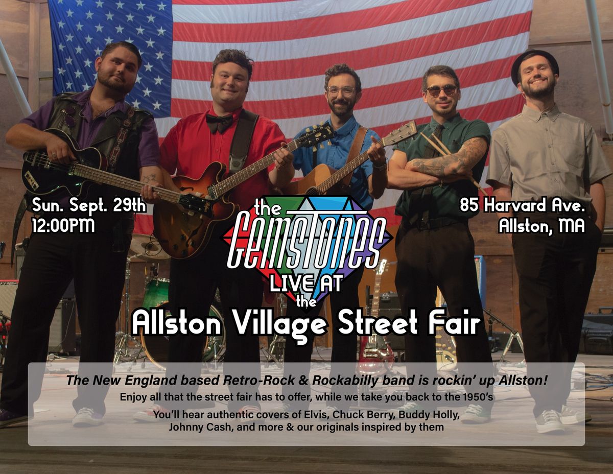 The GemsTones LIVE at the Allston Village Street Fair