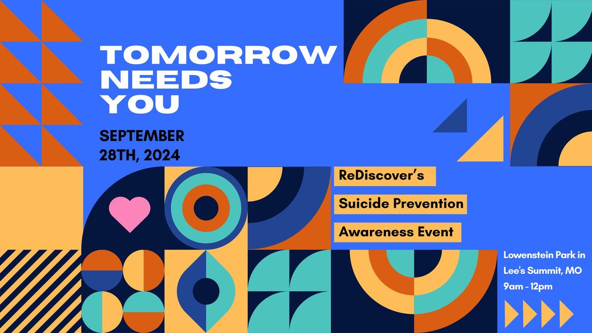 ReDiscover\u2019s Suicide Prevention Awareness Event