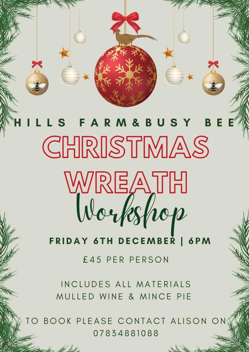 Christmas Wreath Workshop