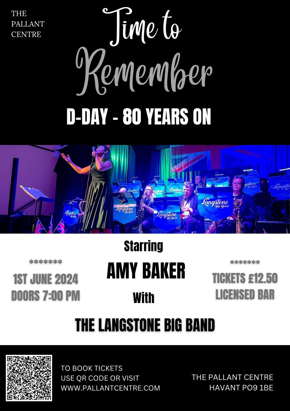 Amy Baker and The Langstone Big Band - Remembering Dday, 80 years