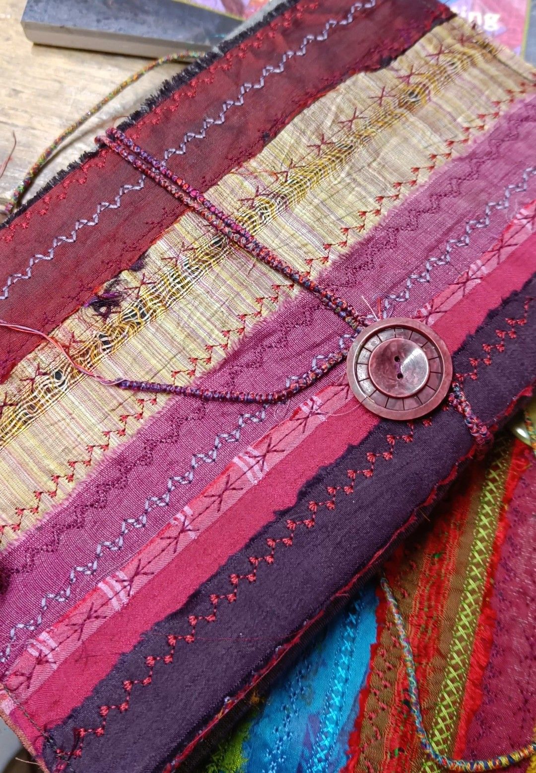 Sumptuous Sari Silk Book Cover