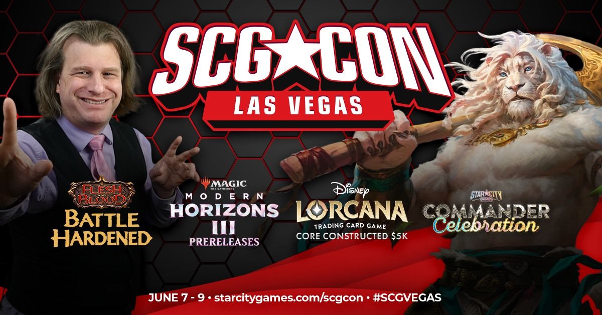 SCG CON Las Vegas Trading Card Game (TCG) Convention