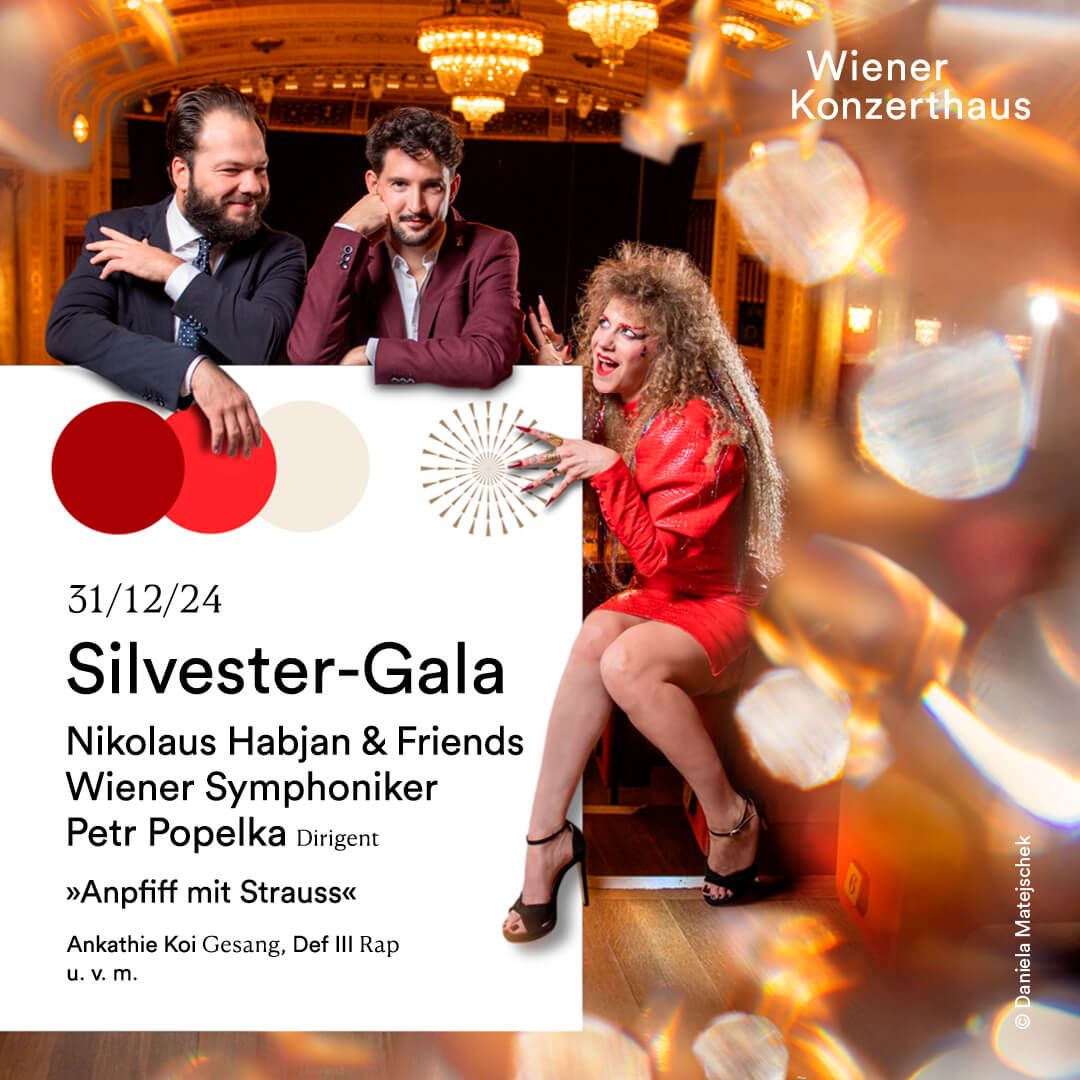 Silvestergala: Nikolaus Habjan & Friends \/ Wiener Symphoniker \/ Popelka | Wiener Konzerthaus