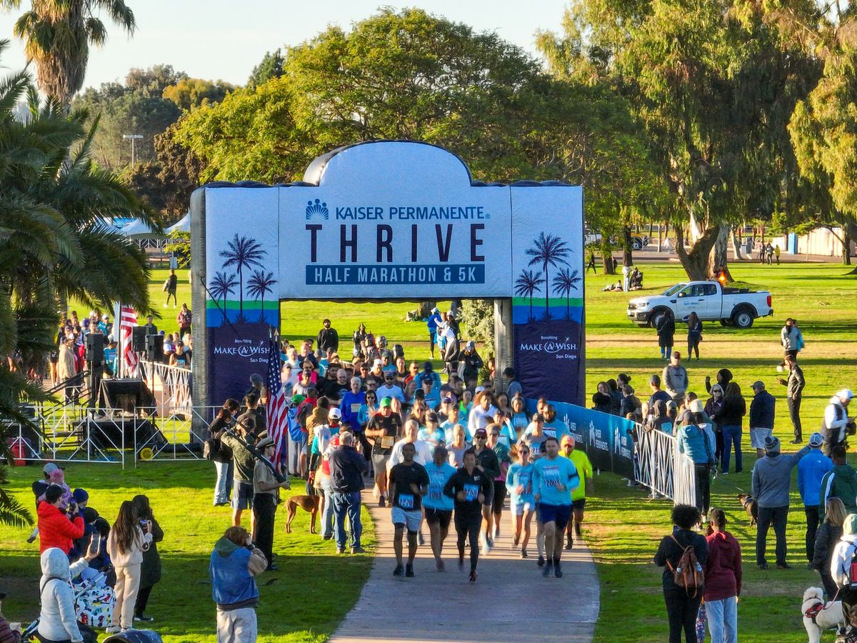 Kaiser Permanente Thrive Half Marathon 7 5K