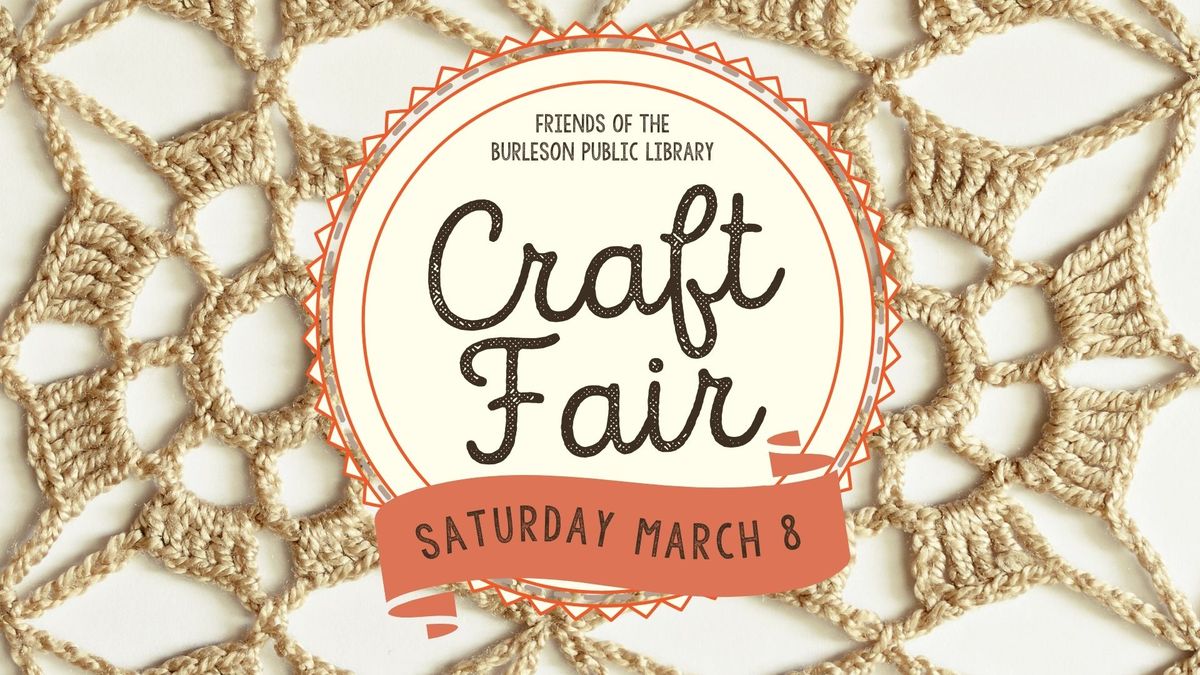 Friends of the Library Craft Fair