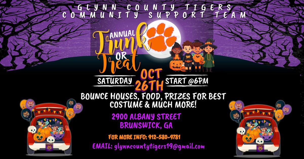 Annual Community Support Team Trunk or Treat