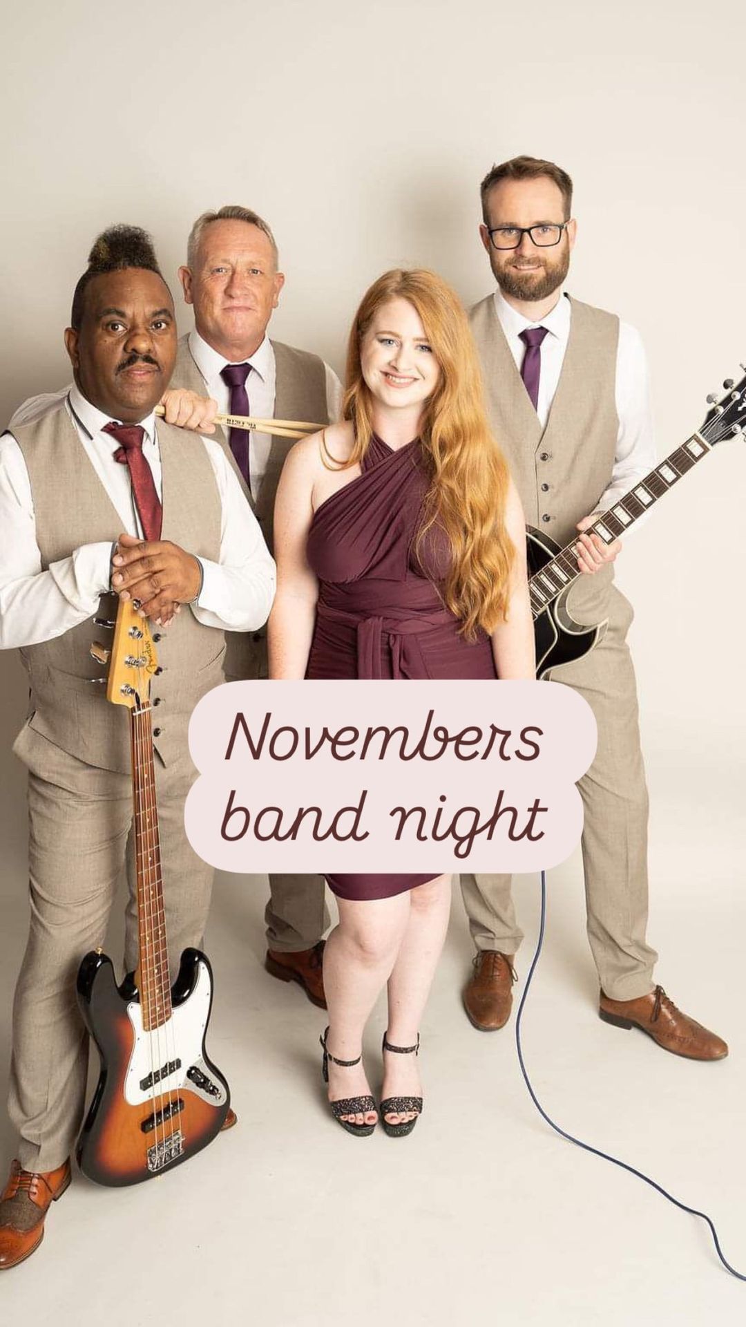 Novembers band night 