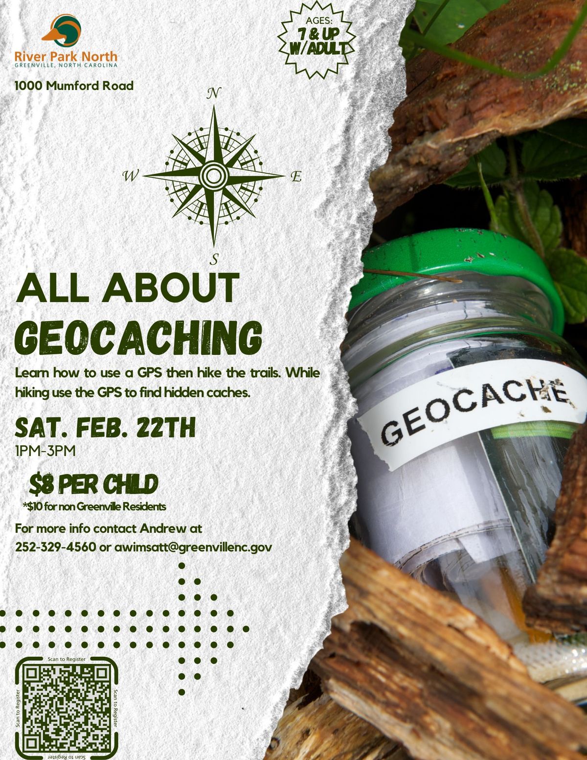 All About Geocaching at River Park North 