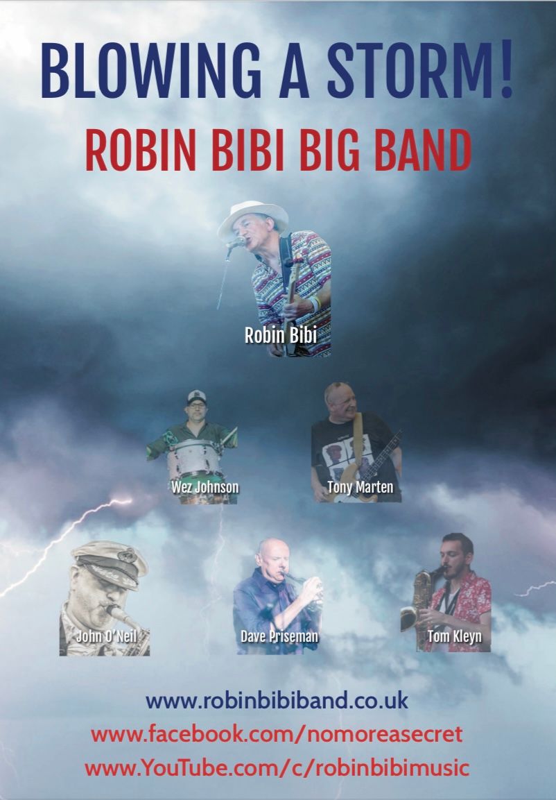 Robin Bibi Big Band 'Blowin A Storm' Album Launch Show