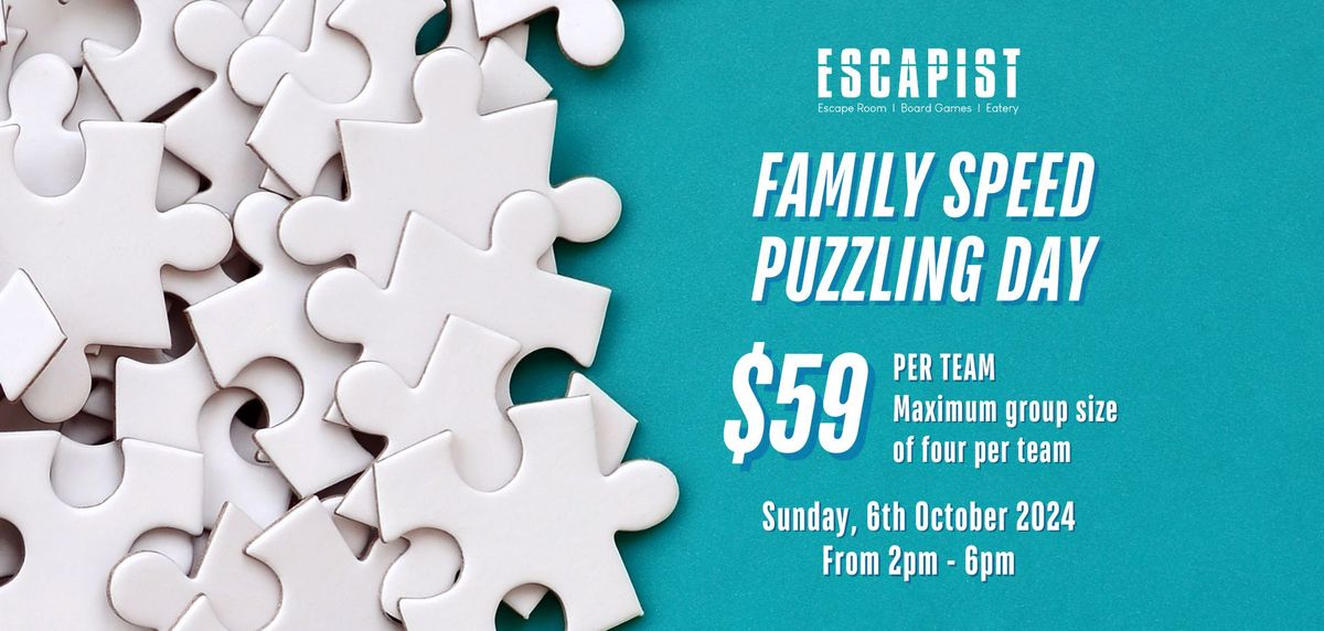 Escapist Family Speed Puzzling Day