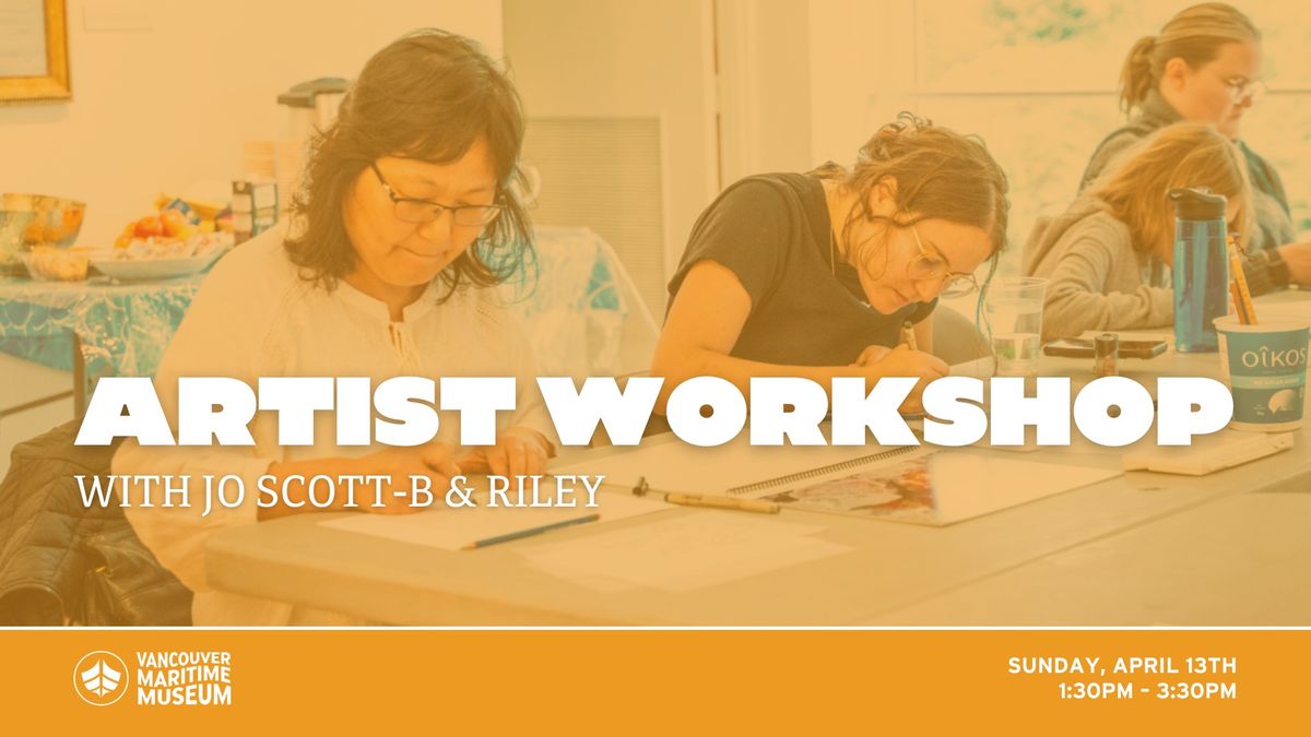 Artist Workshop: Jo Scott-B & Riley