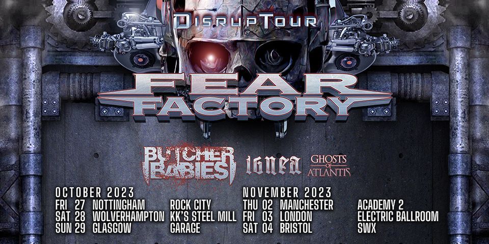 Fear Factory | Manchester | 2.11.23