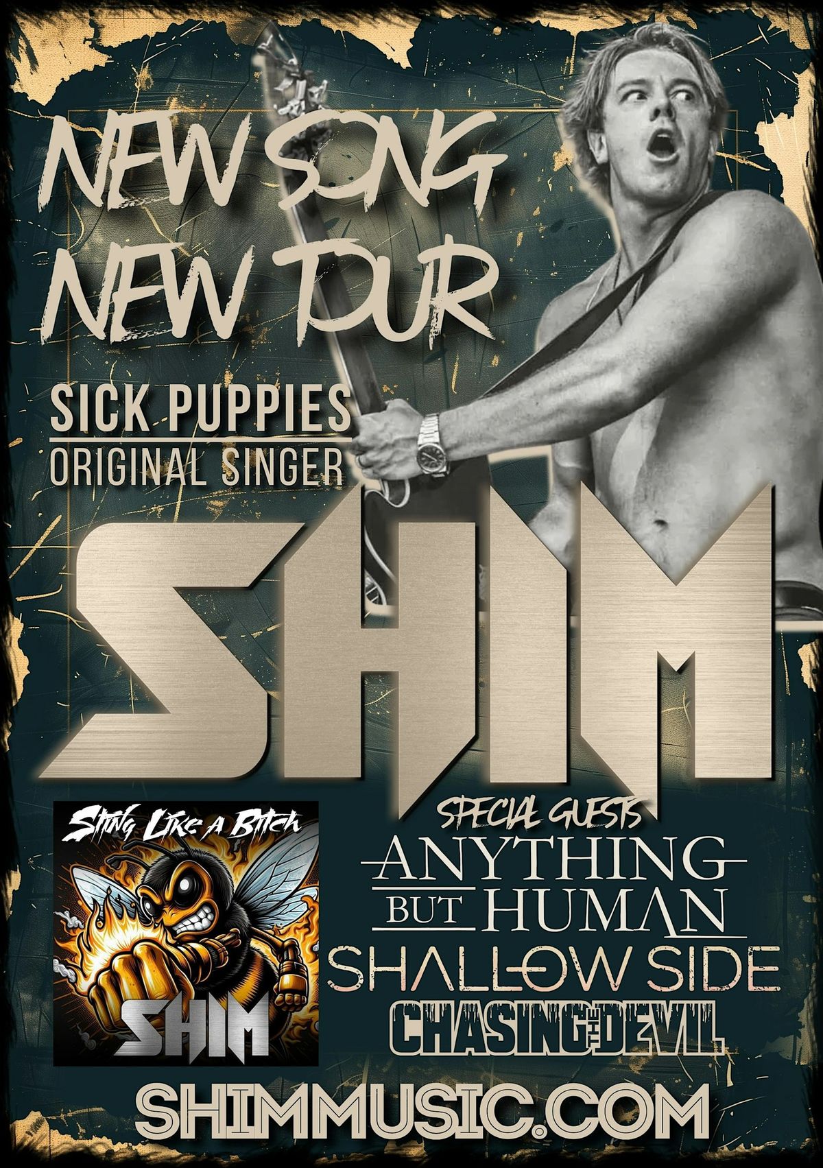 SHIM Sick Puppies Original Singer. Lifestyle of the Rich and Blameless Tour